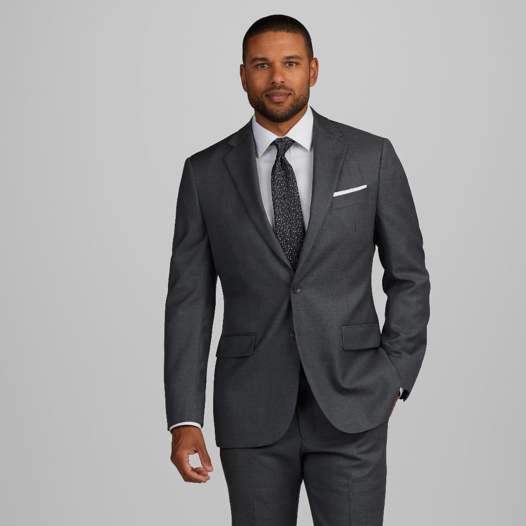 Joseph Abboud Made In Usa Tailored Fit Suit Jacket New With Tags 44l 44 Long